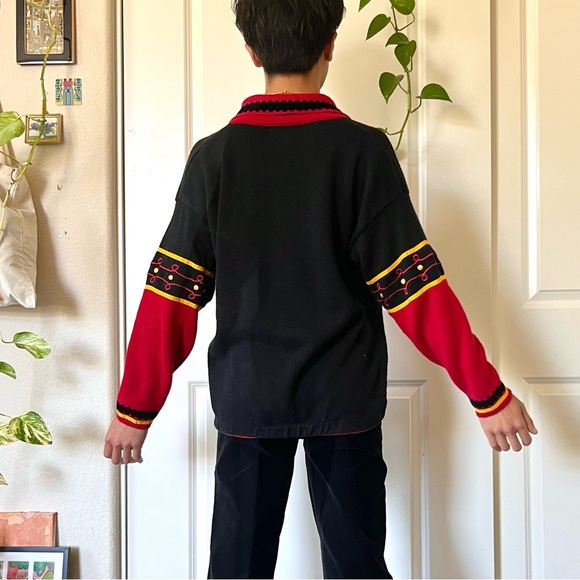 Vintage Christmas Nutcracker Cardigan - Picture 3 of 7